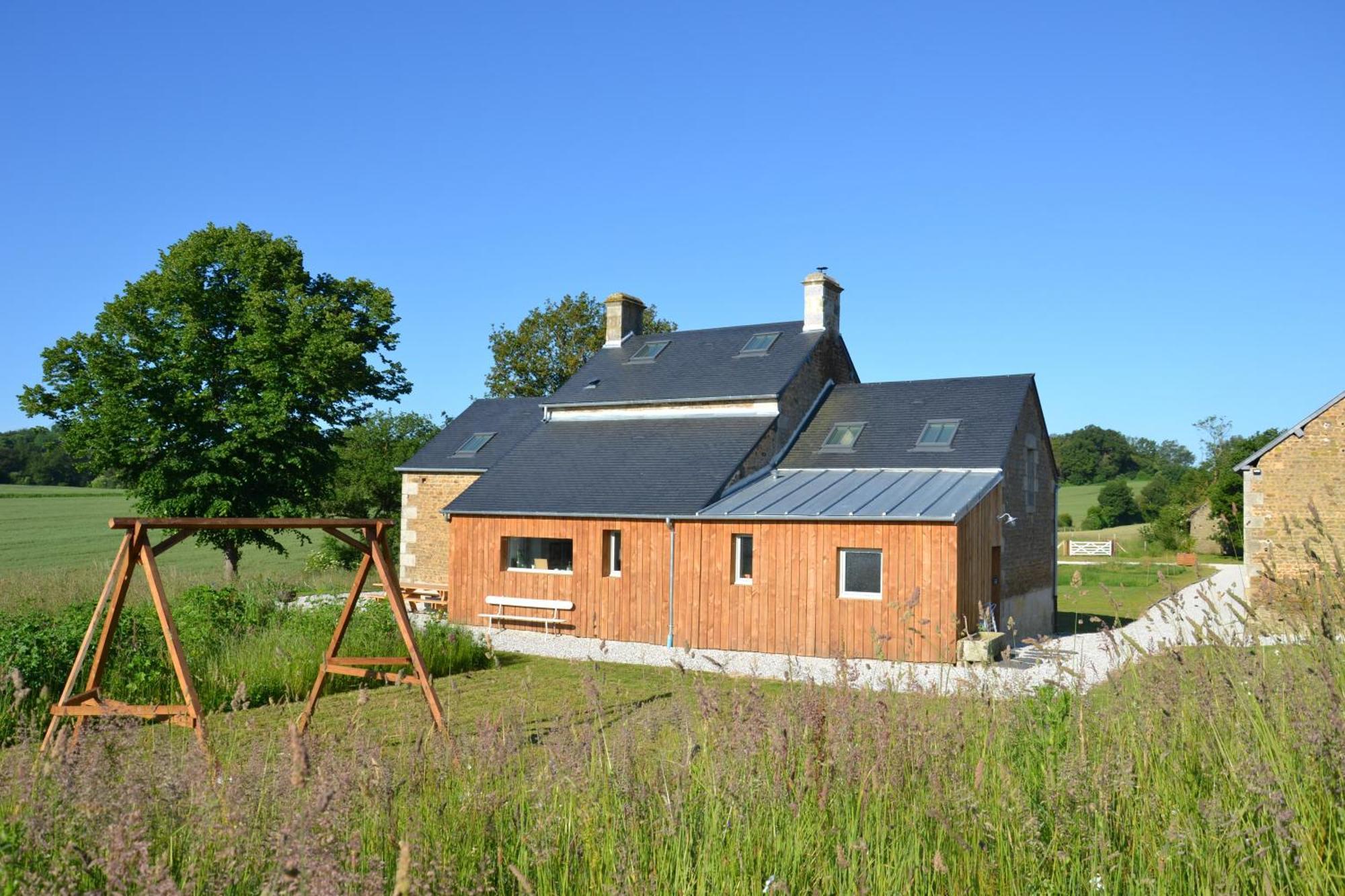 Saint-Pierre-des-Nids Maison De Campagne - St Ceneri - Alpes Mancellesヴィラ エクステリア 写真